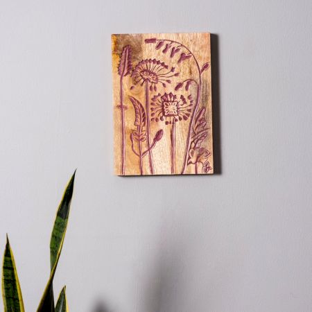 Dreamy Dandelion Wall Plate Set of 2